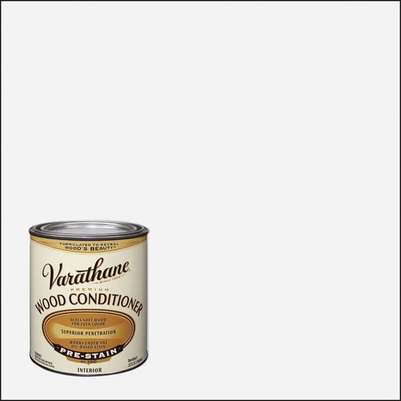 Rust-Oleum Varathane Oil-Based Interior Wood Conditioner Clear - Durable - 1 Quart, Pack of 1