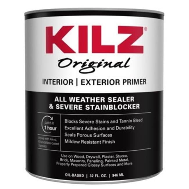 1 qt. Sealer & Stain Blocker Interior & Exterior Oil Primer