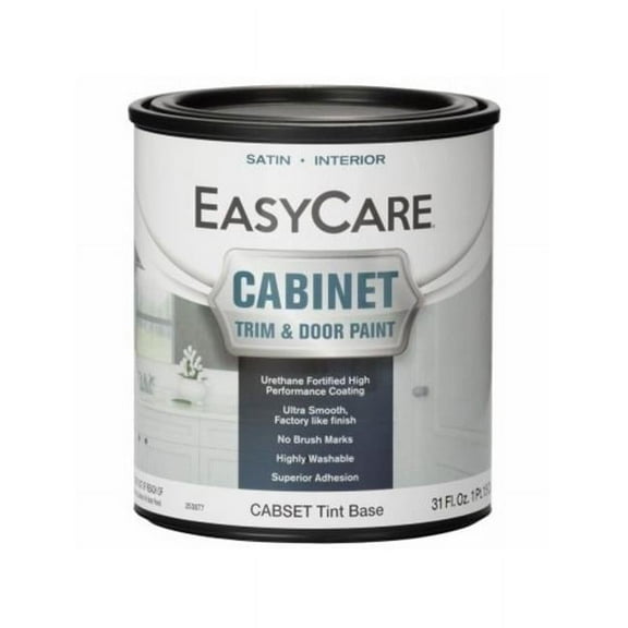 1 qt. Tint Base Acrylic Polyurethane Cabinet Door & Trim Paint, Stain Finish