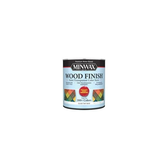 1 qt. Wood Finish Water-Based Tintable Stain