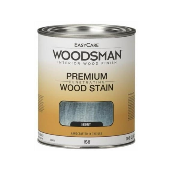 1 qt. Woodsman Oil Base Interior Stain, Ebony