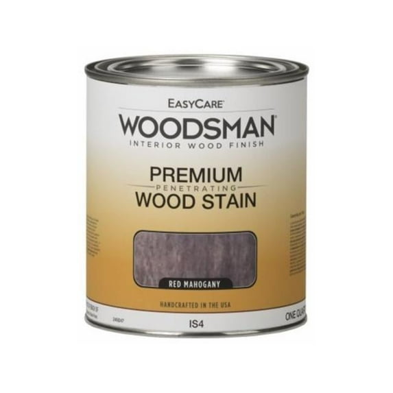 1 qt. Woodsman Oil Base Interior Stain, Red Mahogany