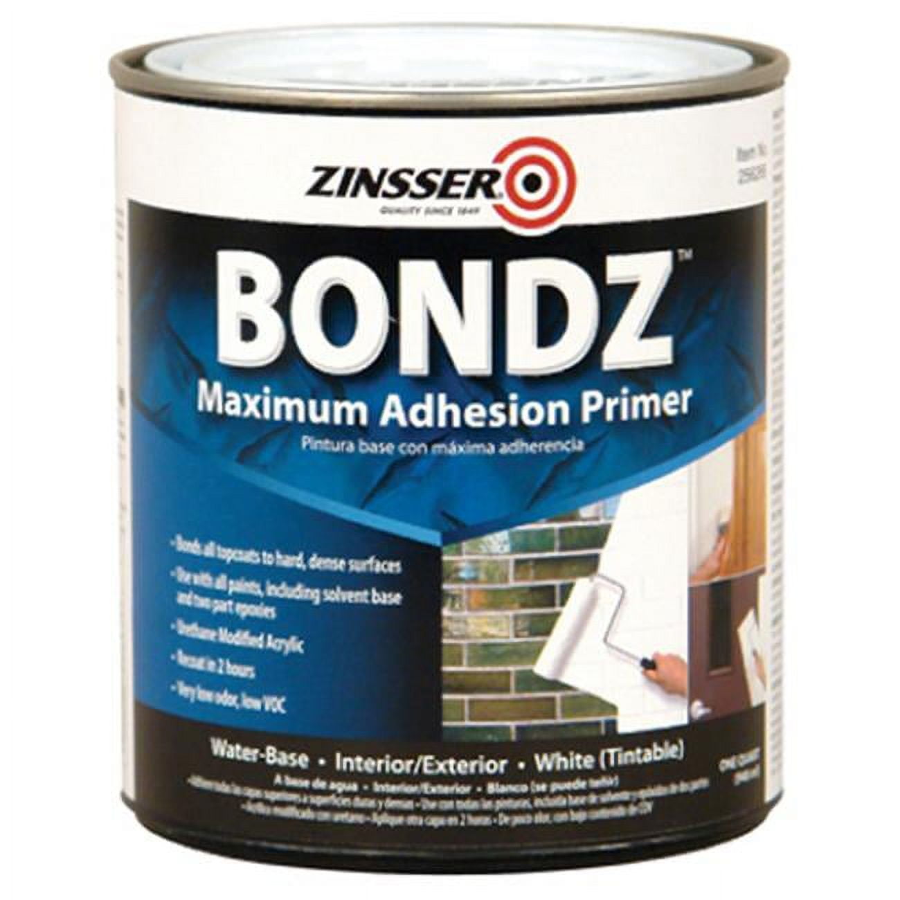 1 qt Zinsser 271198 White Zinsser, Bondz Maximum Adhesion Primer