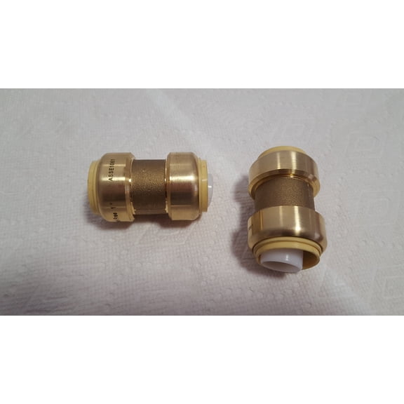 1" Coupling Push Fitting~~Bag of 5~LEAD FREE!