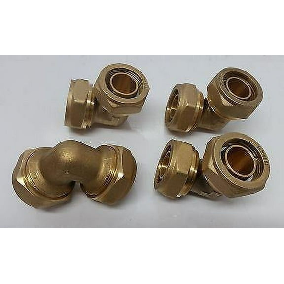 1" Elbow Pex-al-Pex Compression Fitting-Quantity (4)