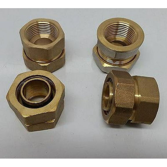 1" FPT Female Pipe Thread Pex-al-Pex Compression Fitting Quantity (4)