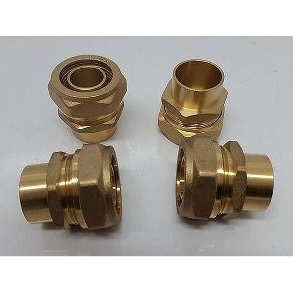 1" Female Sweat Pex-al-Pex Compression Fitting Quantity (4)