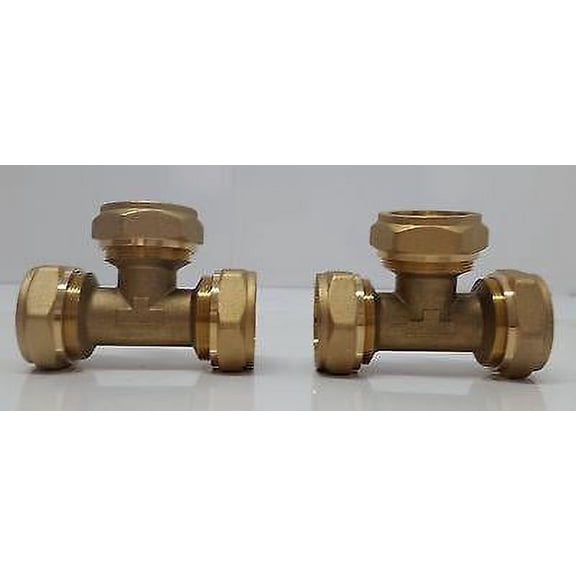 1" Tee Pex-al-Pex Compression Fitting (4)