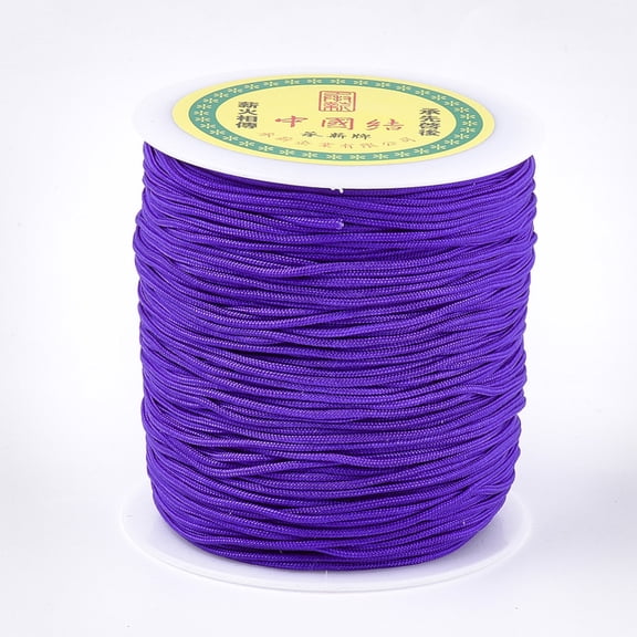 1 roll Nylon Thread Mauve 1.5mm 120.29 yards(110m)/roll