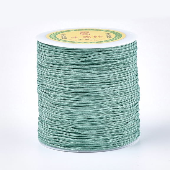 1 roll Nylon Thread Medium Aquamarine 1.5mm 120.29 yards(110m)/roll