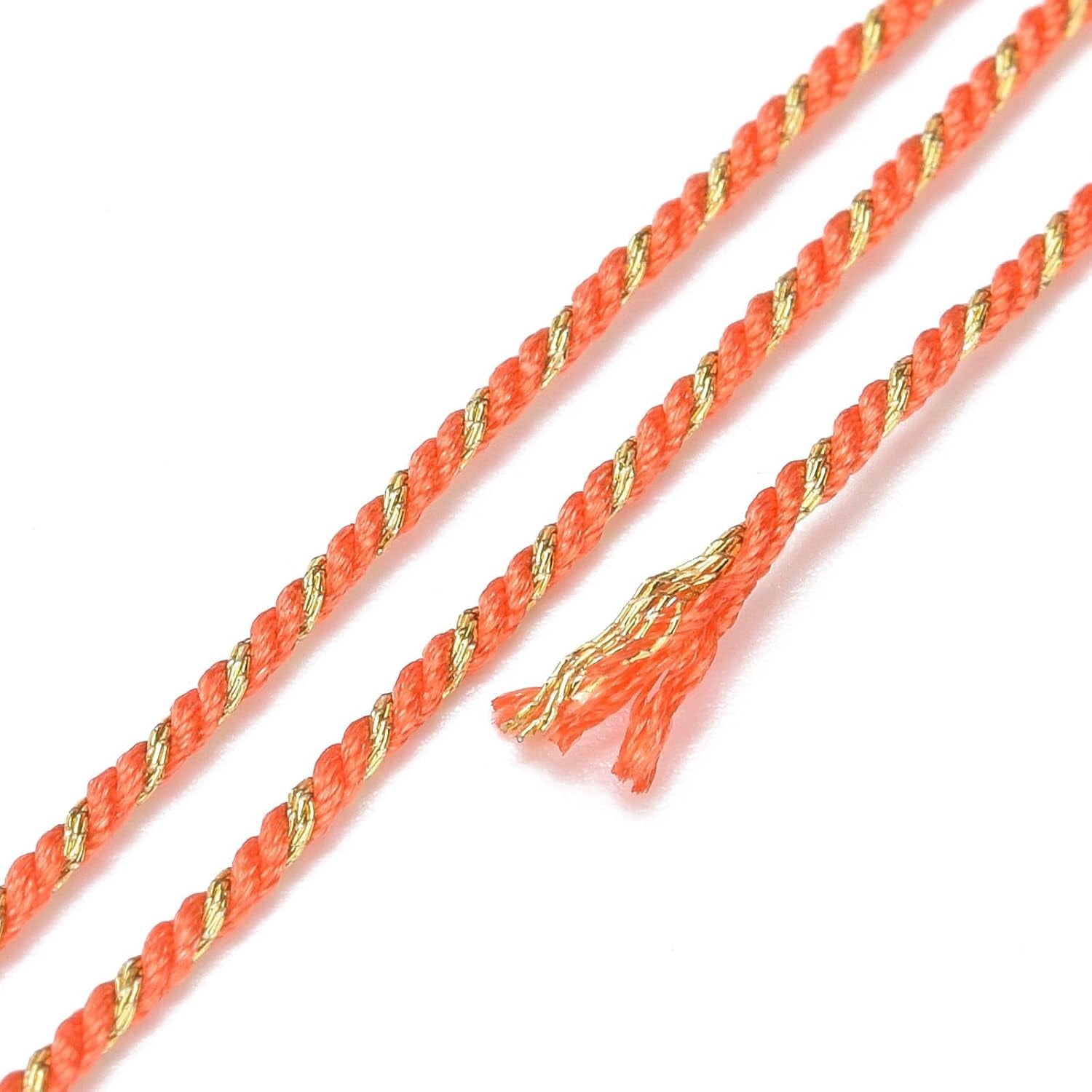 Colaron Rope 1 roll Polycotton Filigree Cord Rope with Plastic Reel for Wall Hanging ...