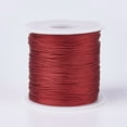 thumbnail image 1 of 1 roll Polyester Metallic Thread Red 1mm 100m/roll(109.36yards/roll), 1 of 3