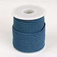 thumbnail image 1 of 1 roll Round Polyester Cords Steel Blue 3mm 21.87 yards(20m)/roll, 1 of 2