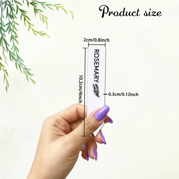 1 set 15 Pcs Inverted Triangle Acrylic Plant Labels Herb Themed Waterproof Garden Stake Labels White Plant Marker for Indoor Outdoor Potted Plant Nursery Marker Decoration