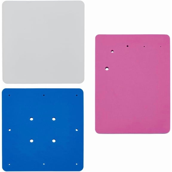 1 set 2 styles EVA Fondant Sponge Mat Rectangle Mixed color 240x183x12mm 1pc Foam