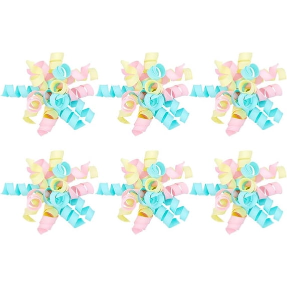 1 set 8pcs Polyester Ribbon Bows for Gift Wrapping Wedding Christmas Party Decoration Colorful 155x102x62.5~73mm