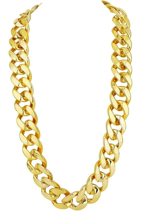 1 set CCB Plastic Curb Chains without Spool/Card Paper Golden 920mm