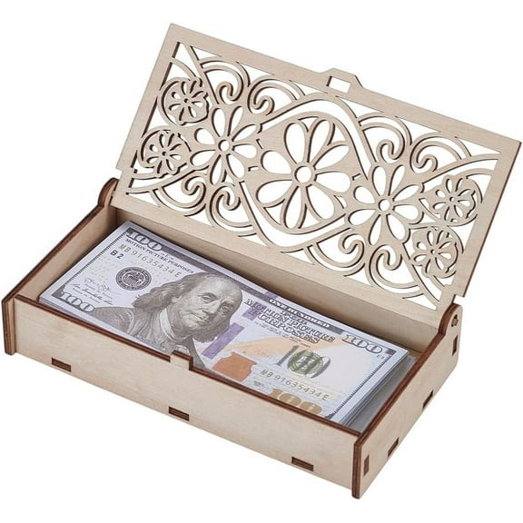 1 set MDF Yarn Storage boxes Kit Rectangle Moccasin 18.1x9.5x3.7cm