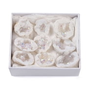 1 set Natural Agate Geode Cornucopia Mineral Specimen Raw Cluster Healing Home Decor Gift with Paper box 2436.5x2431x910mm Natural Agate