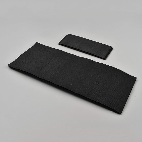 1 set Security Personnel Polyester Embroidered Appliques Ornament Accessories Sewing Craft Decoration Black 54~105x130~260x4mm