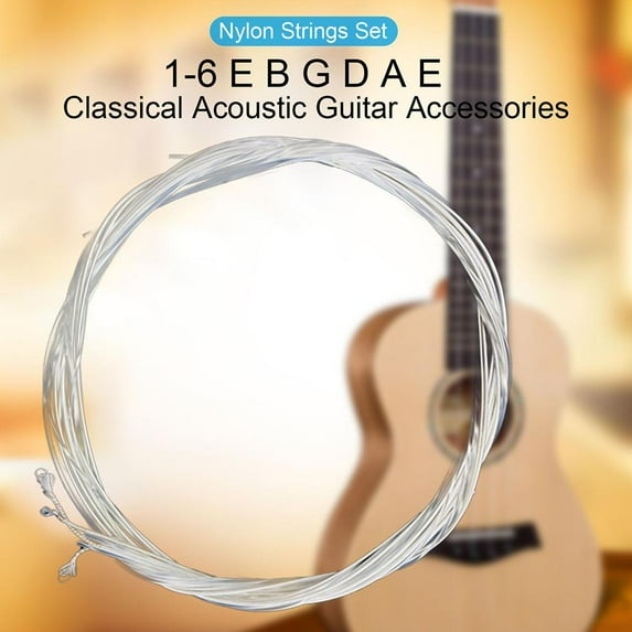 1 set Strings Replacement Nylon String For Acoustic Guitar Music Classical
