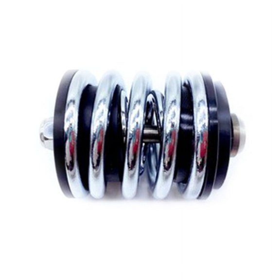 (1 set) Titanium axle double-layer shock absorber - silver
