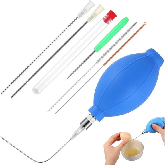 Easter Simple Egg Beater Empty Egg Beater Tool Ukraine Egg Supplies Single Hole Egg Beater Easter Egg Making Tool