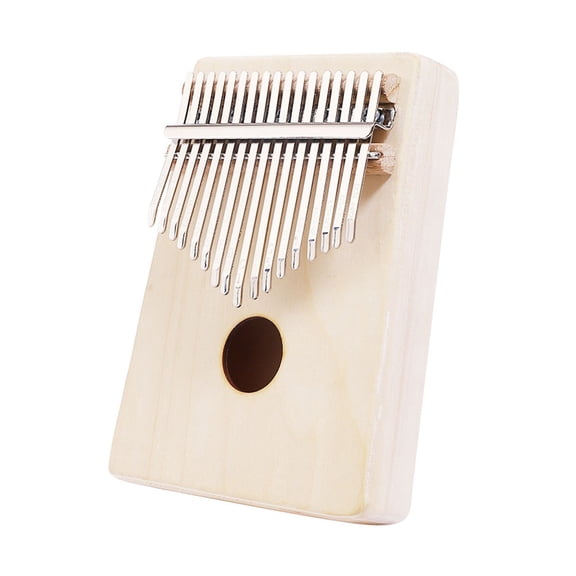 1 set of DIY Unfinished Kalimba Blank Graffiti Painting Accessory