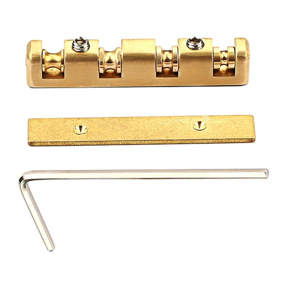 1 set of Metal String Nut String Instrument String Saddles Replacement String Nut