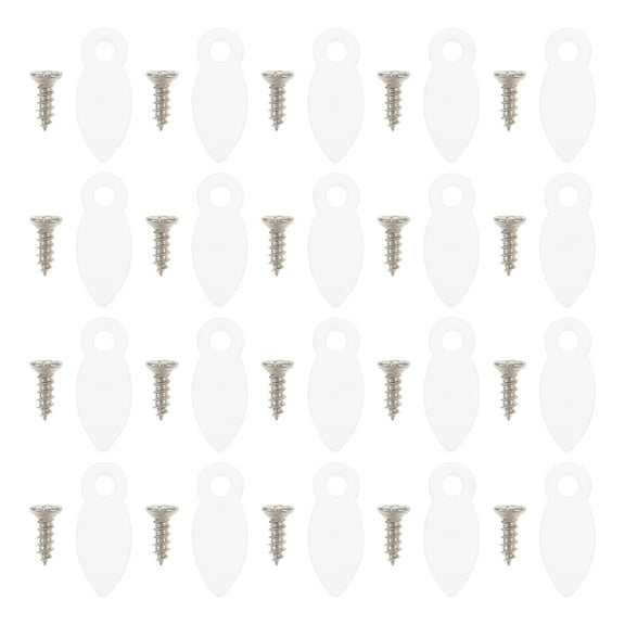 1 set of Plastic Frame Picture Turn Buttons Hanging Pictures Photo Accessories