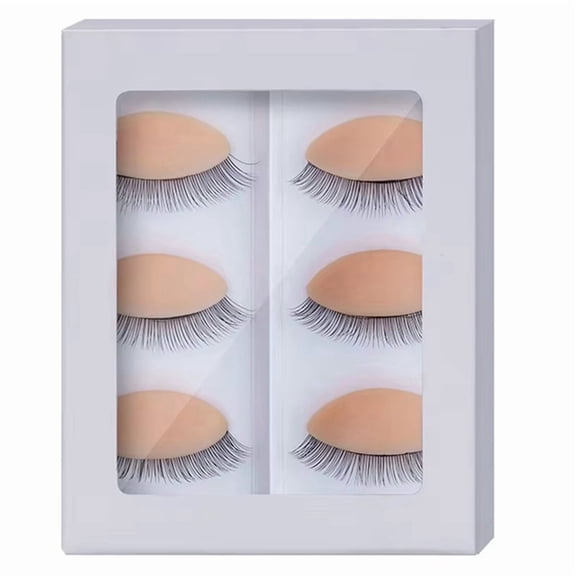1 set of Replacement Eyelids For Eyelash-Skin Color