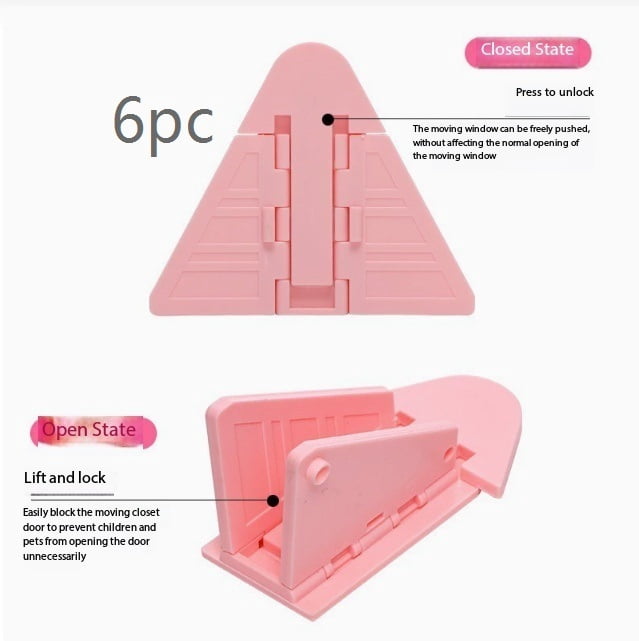 1 set of anti-pinch drawer locks for babies | Child safety cabinet door locks | Essential safety products for families