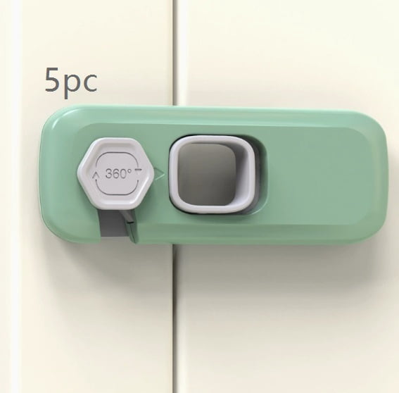 1 set of child safety locks | Baby anti-pinch door locks | Baby protection locks | Refrigerator locks | Drawer locks
