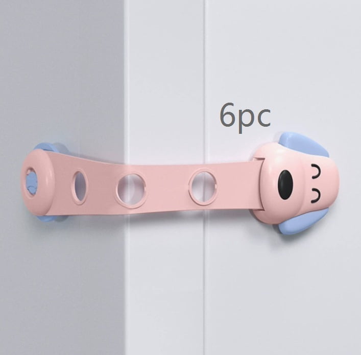 1 set of child safety locks, baby protection, multi-functional baby anti-pinch drawer lock cabinet door lock set