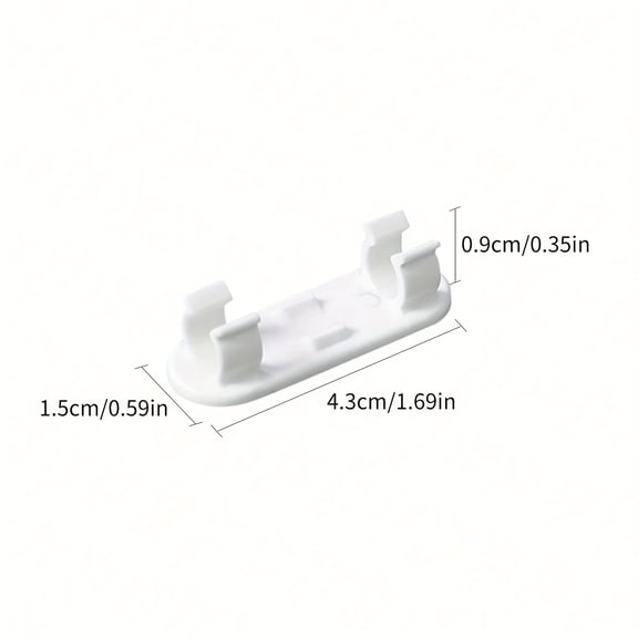 1 set of household wire holder, punch-free, self-adhesive, high-viscosity plug-in cable, wall cable storage, fixed buckle cable manager