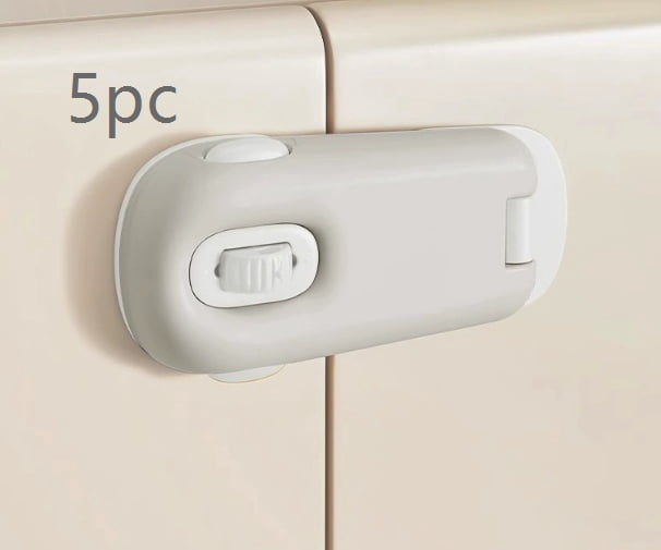 1 set of protective drawer buckles, baby anti-hand pinch cabinet door locks, refrigerator baby anti-opening multifunctional child locks, child safety locks
