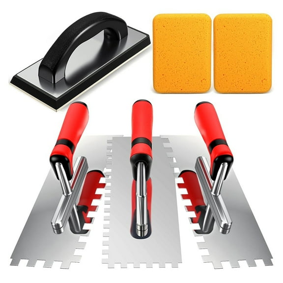 1 set * tile trowel-As Shown