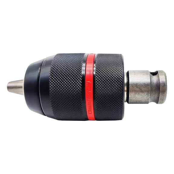 1 set x keyless chuck for impact driver-Black