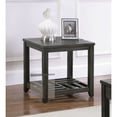 thumbnail image 1 of 1-shelf Rectangular End Table Grey, 1 of 7