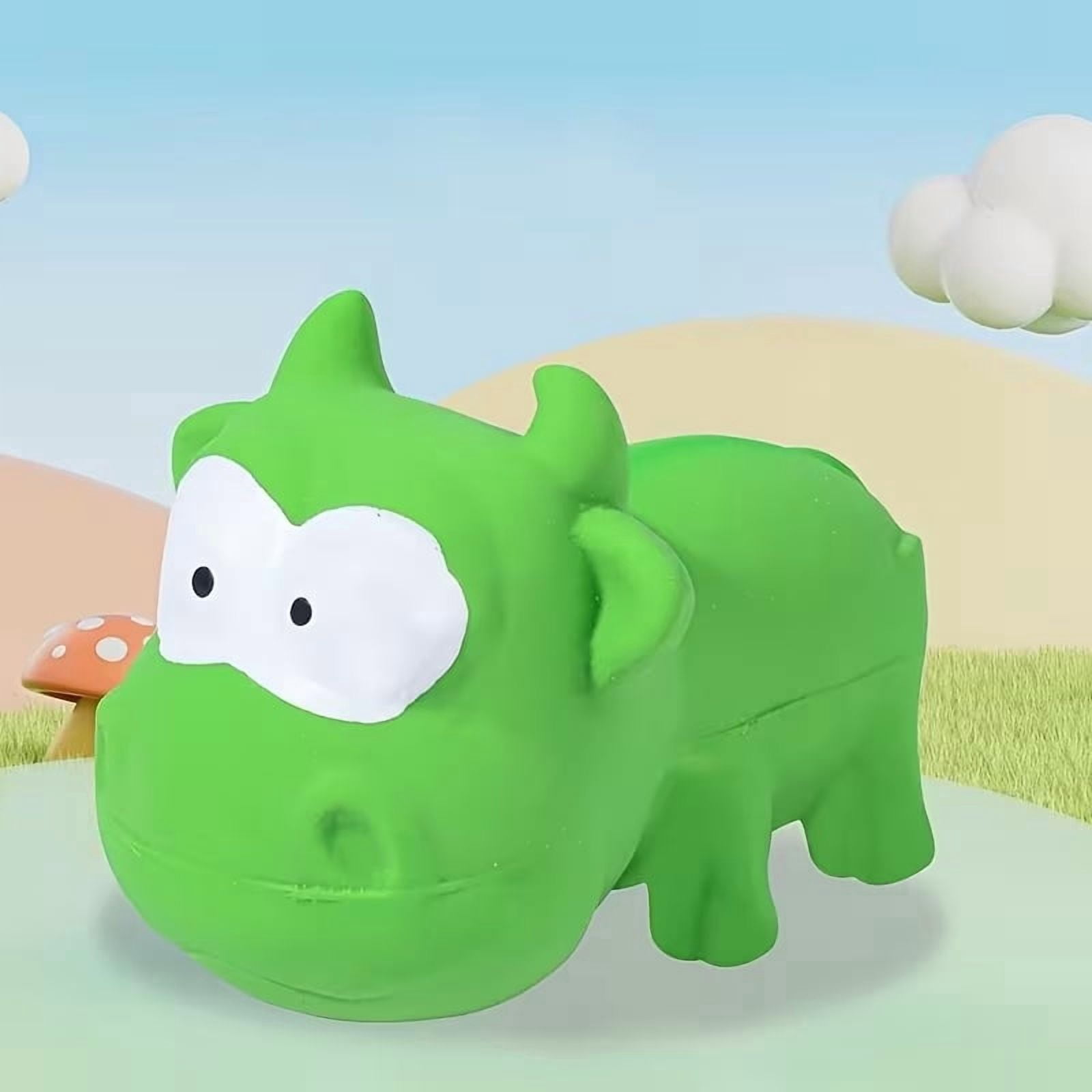 Interactive Sound-Making Small Animal Toy for Dogs - Durable Latex, Fun Shapes, Perfect for Small and Medium Breeds