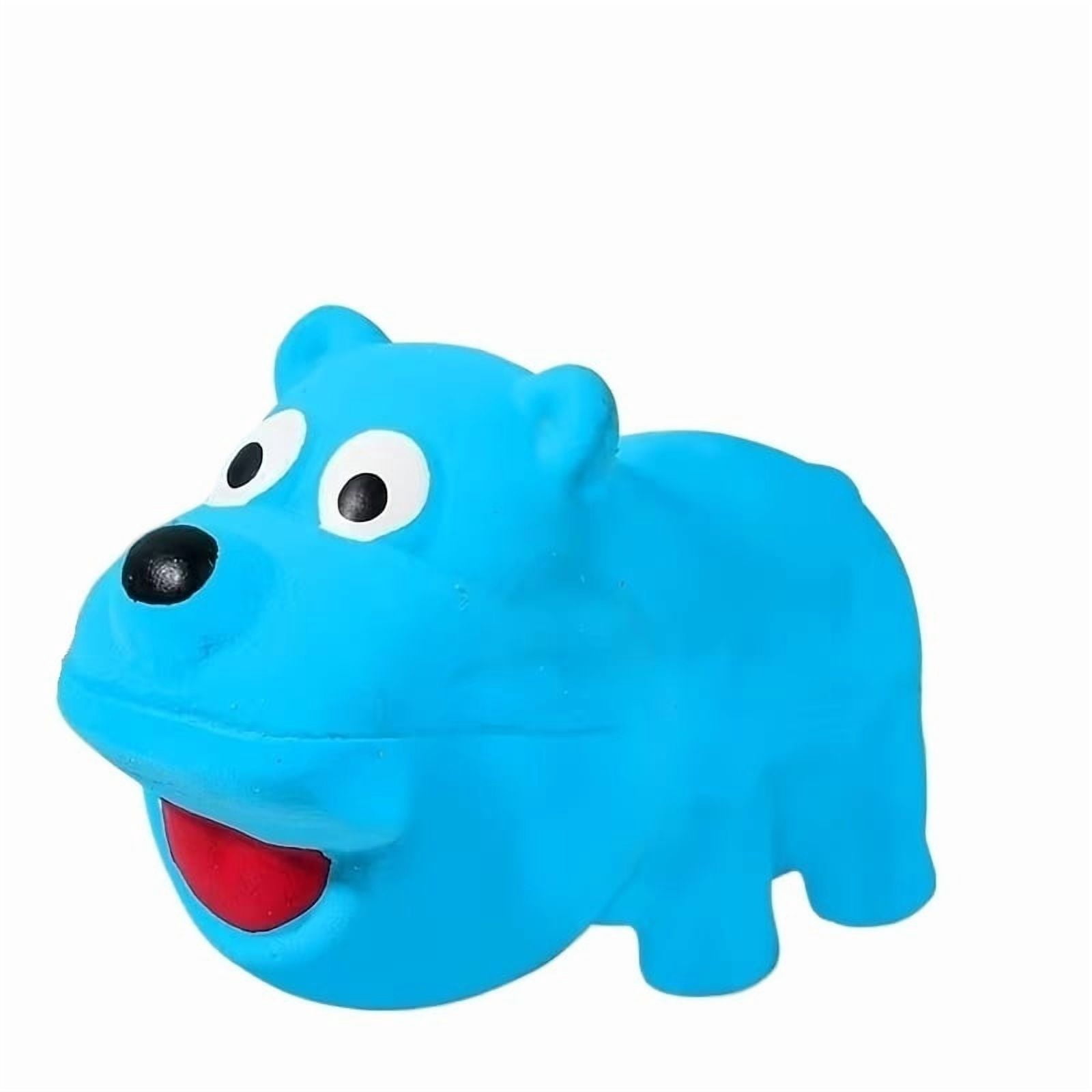 Interactive Sound-Making Small Animal Toy for Dogs - Durable Latex, Fun Shapes, Perfect for Small and Medium Breeds