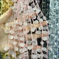 thumbnail image 1 of 1 strand faceted teardrop natural crystal beads – loose gemstone strand for DIY jewelry making, earrings, bracelets & pendants, 1 of 3