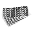thumbnail image 1 of 1 to 100 Number Stickers Number Label Self Adhesive Marked Sticker Black and White, Pack of 20, 1 of 7