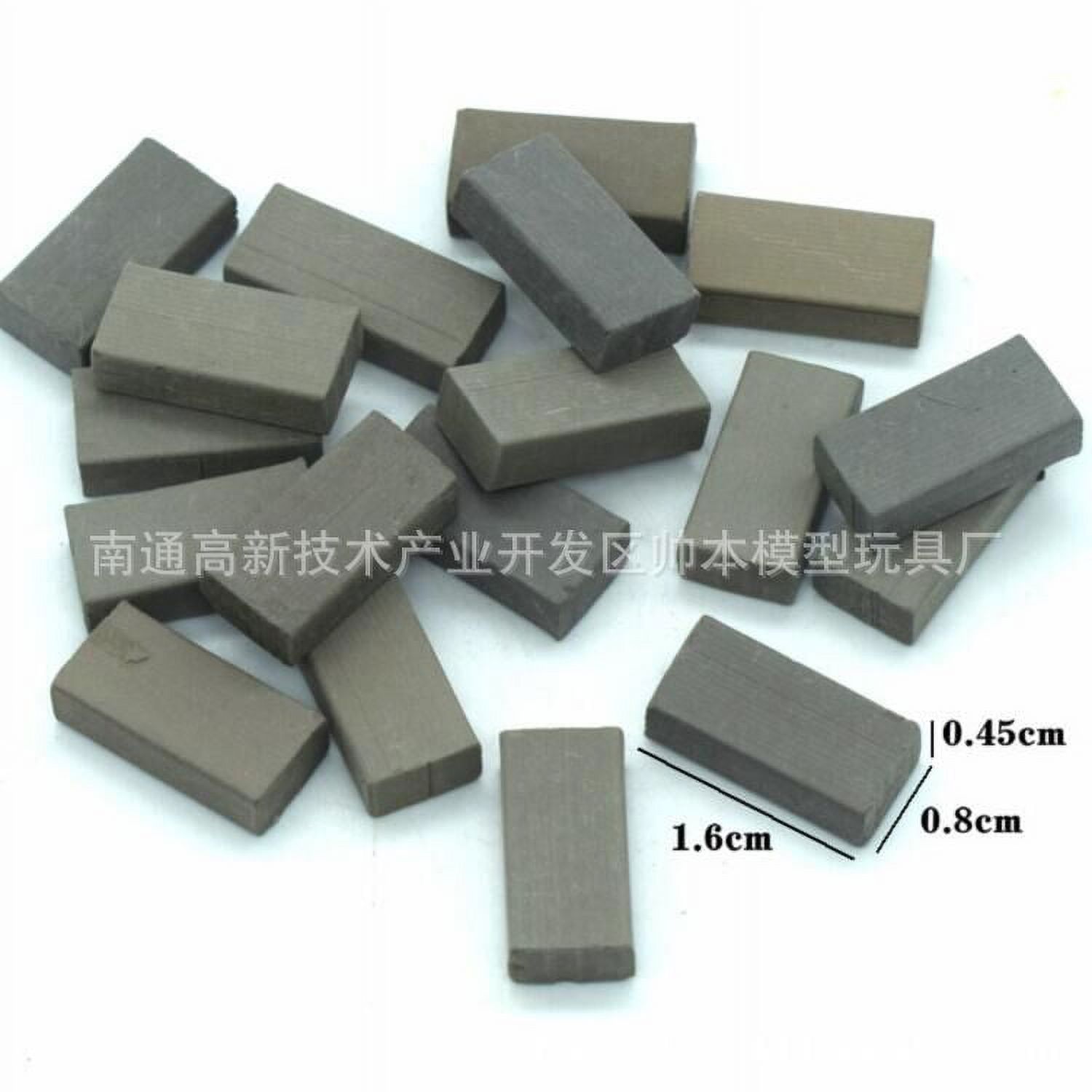 1 to 16 model brick mini simulation small red brick handmade DIY micro