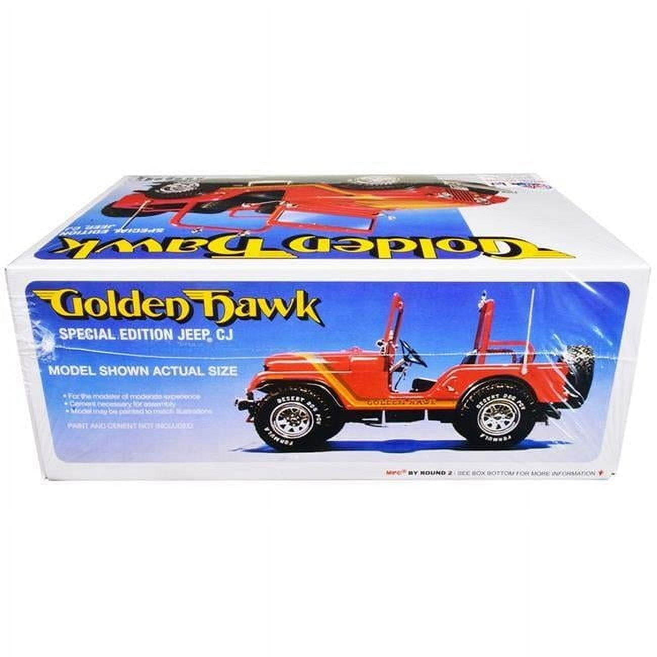 1 to 25 Scale 1981 Jeep CJ5 Golden Hawk Skill 2 Model Car Kit