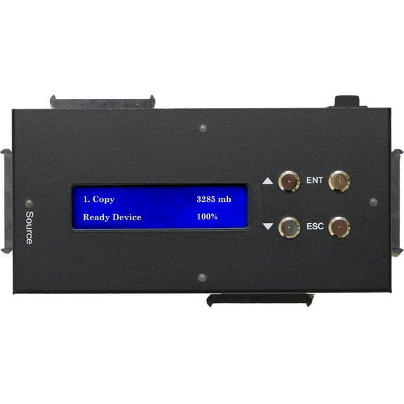 1 to 3 SATA II Hard Drive Duplicator - Multiple HDD Compact Cloner (up to 300MB/s) SSD Card Mini Copier