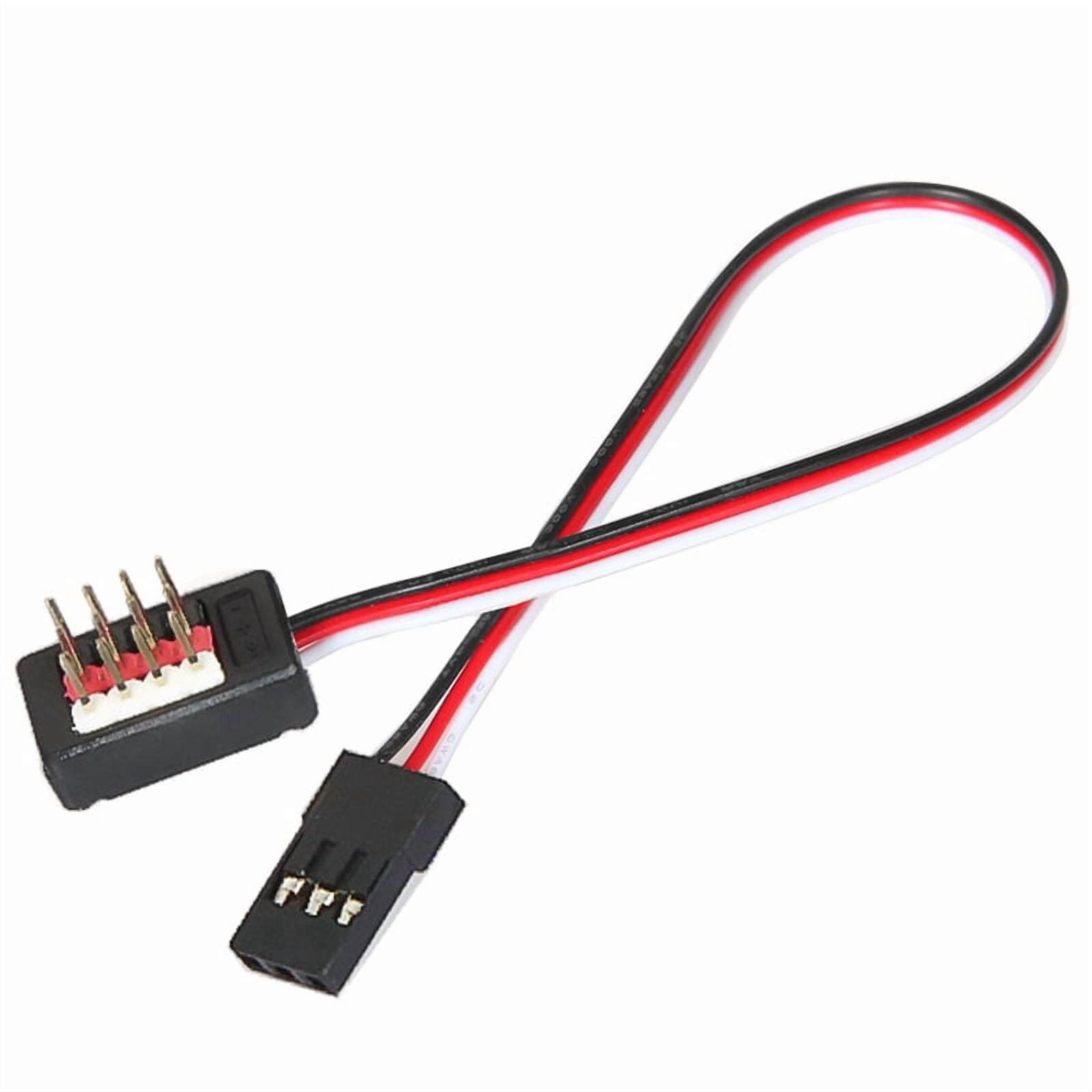 Remote Control Car String 1 to 4 RC Y Line Length Remote Control Cable Servo Fan Extender Wire ...