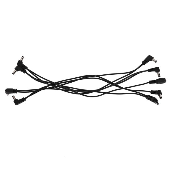 1 to 8 Daisy Cable Electric Guitar Effect Pedal DC Power Supply Cable 5.5mm x 2mm Plug