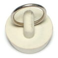 thumbnail image 1 of 1" x 0.4" White Rubber Stoppers STPRW-082 (4 pcs.), 1 of 1