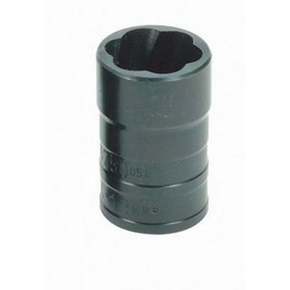 1" x 1/2" Drive Salvage Turbosocket, Black Industrial Finish. Suitable For Impact Use. Williams USA # JHWTS50100